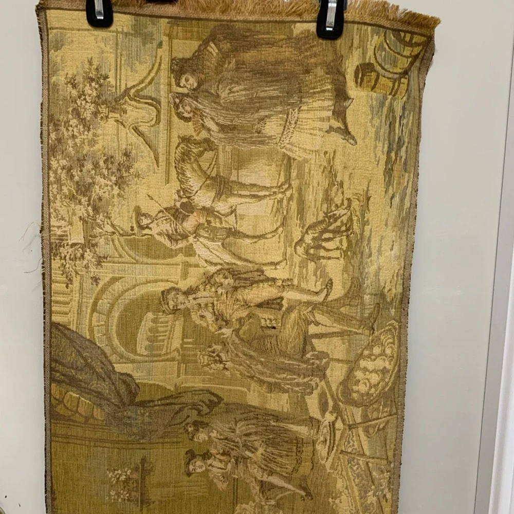 Vintage Belgium Wall Tapestry Wall Hanging